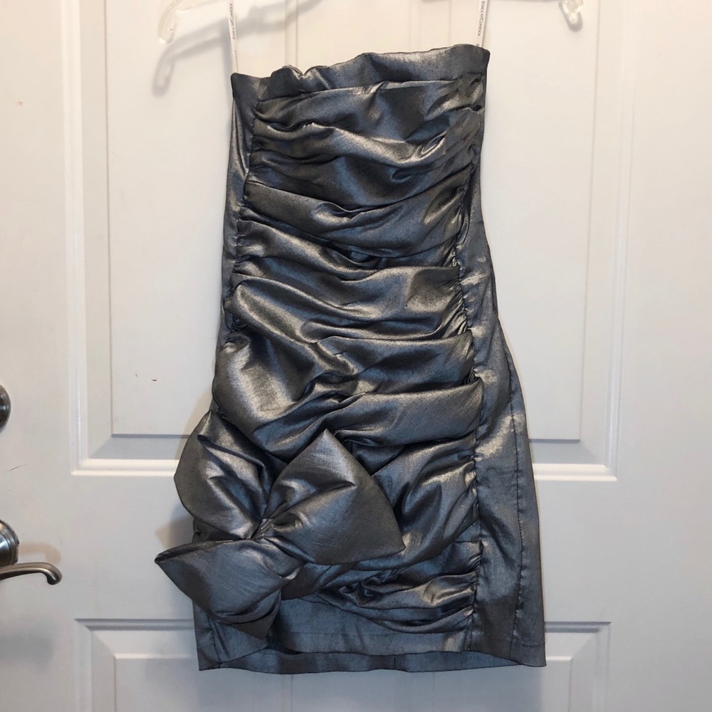 Jessica McClintock Strapless Evening Dress